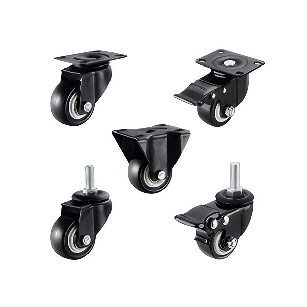 Black Caster Wheel